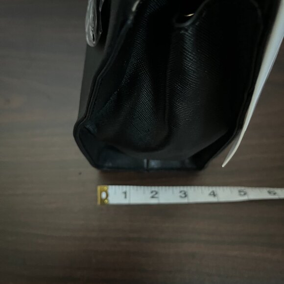 Trina Turk Double Handle Crossbody Black w/ Front Slip Pocket NEW - Picture 10 of 12